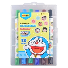 Bút Sáp Vặn Colokit 12 Màu TCR-C007/DO