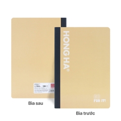 Sổ Bìa Bồi Hồng Hà Status Kẻ Ngang A4 4655 300Tr