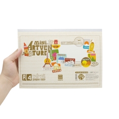 Vở Vẽ Hồng Hà Mini Artventure A4 8157 - 100gms (20 Tờ)