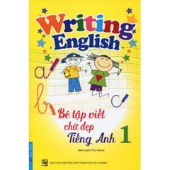 Bé Tập Viết Chữ Đẹp Tiếng Anh 1 - Khổ Nhỏ