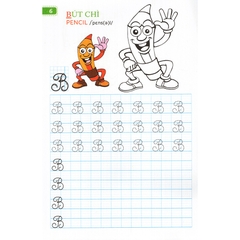 Tập Viết Chữ Đẹp & Tô Màu - Kiểu Chữ Hoa - Khổ Nhỏ