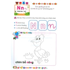 Giúp Bé Vững Bước Vào Lớp 1 - Bé Làm Quen Với Chữ Cái - Quyển 2 (4 - 5 Tuổi)