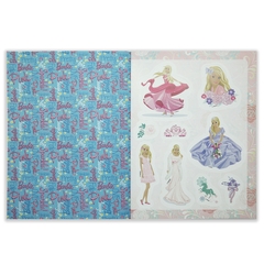 Barbie Xinh Đẹp 1 - Sách Tô Màu Có Hình Dán