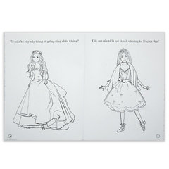 Barbie Xinh Đẹp 1 - Sách Tô Màu Có Hình Dán