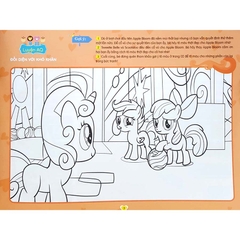 My Little Pony - Tập Tô Màu Sáng Tạo 4Q - Thung Lũng Sắc Màu