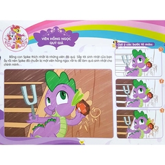 My Little Pony - Tập Tô Màu Sáng Tạo 4Q - Thung Lũng Sắc Màu