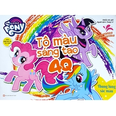 My Little Pony - Tập Tô Màu Sáng Tạo 4Q - Thung Lũng Sắc Màu