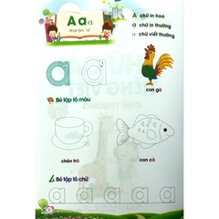 Bé Tự Tin Vào Lớp 1 - Bé Học Chữ Cái Tiếng Việt Chữ Thường Tập 1