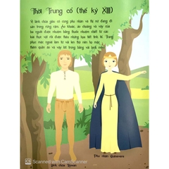 Dán Hình Sáng Tạo Trang Phục Búp Bê - Thời Trang Xưa