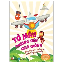 Tô Màu Phương Tiện Giao Thông - Máy Bay Siêu Khổng Lồ