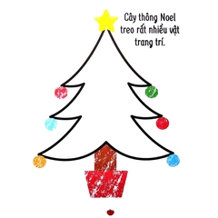 Cuốn Sách Tô Màu Đầu Tiên Của Tớ - Giáng Sinh