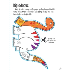 Cắt, Gấp, Tô Màu - Thế Giới Khủng Long