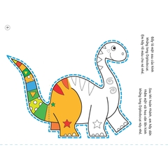 Cắt, Gấp, Tô Màu - Thế Giới Khủng Long