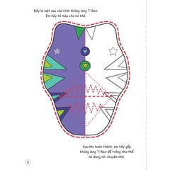 Cắt, Gấp, Tô Màu - Thế Giới Khủng Long