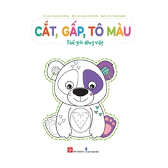 Cắt, Gấp, Tô Màu - Thế Giới Động Vật