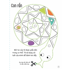 Cắt, Gấp, Tô Màu - Thế Giới Động Vật