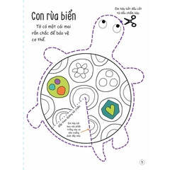 Cắt, Gấp, Tô Màu - Thế Giới Động Vật