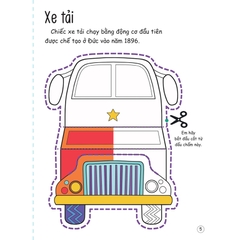 Cắt, Gấp, Tô Màu - Các Loại Phương Tiện