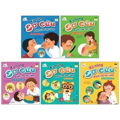 Combo 5 Cuốn Kỹ Năng Sơ Cứu Dành Cho Học Sinh