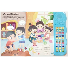Sách Âm Thanh - Bé Học Nói - Phiên Bản Đặc Biệt Với 30 Nút Bấm