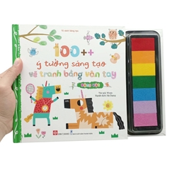 100++ Ý Tưởng Sáng Tạo Vẽ Tranh Bằng Vân Tay - Động Vật