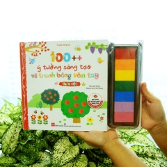 100++ Ý Tưởng Sáng Tạo Vẽ Tranh Bằng Vân Tay - Thực Vật