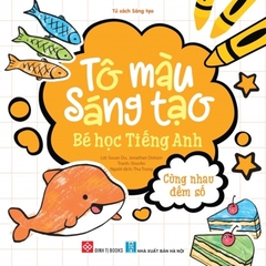 Combo 6 Cuốn Tô Màu Sáng Tạo - Bé Học Tiếng Anh