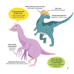 Thư Viện Từ Vựng Đầu Đời Cho Bé - Khủng Long - Dinosaurs!