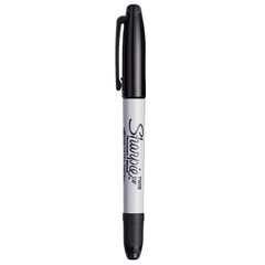 Bút Lông Dầu Sharpie Twin Đen 32201