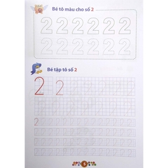 Mai Em Vào Lớp 1 - Vở Tập Tô Chữ Số Dành Cho Bé Từ 4 - 5 Tuổi