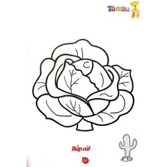 Tô Màu Rau - Củ - Quả Song Ngữ Anh - Việt Tập 1