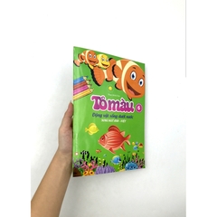 Tô Màu Động Vật Sống Dưới Nước - Tập 6 (Song Ngữ Anh - Việt)