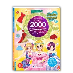 Công Chúa Phép Thuật - 2000 Hình Dán Trang Phục Công Chúa - Công Chúa Mộng Mơ