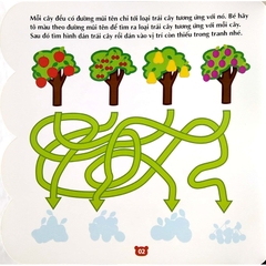 Bóc Dán Hình Thông Minh IQ - EQ - CQ - Sticker For Kids Cuốn 2