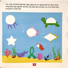 Bóc Dán Hình Thông Minh IQ - EQ - CQ - Sticker For Kids Cuốn 6