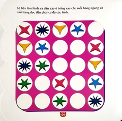 Bóc Dán Hình Thông Minh IQ - EQ - CQ - Sticker For Kids Cuốn 6