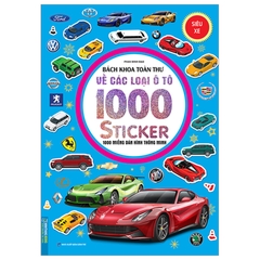 Bách Khoa Toàn Thư Về Các Loại Ô Tô - 1000 Miếng Dán Hình Thông Minh - Siêu Xe