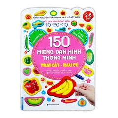 150 Miếng Dán Hình Thông Minh - Trái Cây Rau Củ
