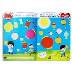 150 Miếng Dán Hình Thông Minh - Trái Cây Rau Củ