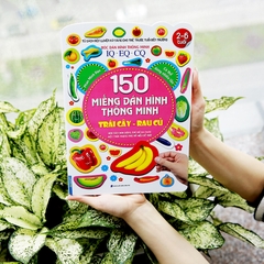 150 Miếng Dán Hình Thông Minh - Trái Cây Rau Củ