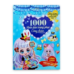 Công Chúa Vương Quốc Hoa - 1000 Hình Dán Trang Phục Công Chúa - Công Chúa Hoa Tuy Líp