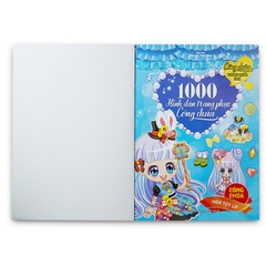 Công Chúa Vương Quốc Hoa - 1000 Hình Dán Trang Phục Công Chúa - Công Chúa Hoa Tuy Líp