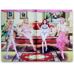 1000 Hình Dán Trang Phục Công Chúa - Công Chúa Vui Vẻ
