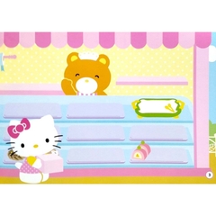 Sticker Hello Kitty - Kitty Mi Nhon Thích Đồ Ăn Ngon