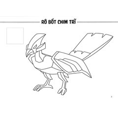 Sách Tô Màu - Thế Giới Rô Bốt Và Xe Cộ Rô Bốt Thú