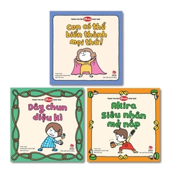 Combo 3 Cuốn Ehon - Con Có Thể Biến Thành Mọi Thứ