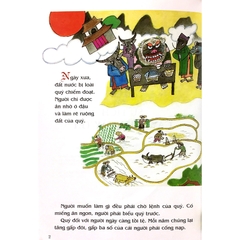 Tranh Truyện Dân Gian Việt Nam - Sự Tích Cây Nêu Ngày Tết