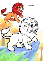 Nào Mình Cùng Tô Màu Nhé! - Rừng Xanh