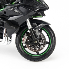 Đồ Chơi Mô Hình Xe Mô Tô Lắp Ráp Kawasaki Ninja H2TM R Tỉ Lệ 1:12 39198/MT39051AL