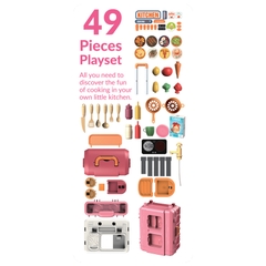 Đồ Chơi Vali Nhà Bếp Di Động 3 Trong 1 SH8121